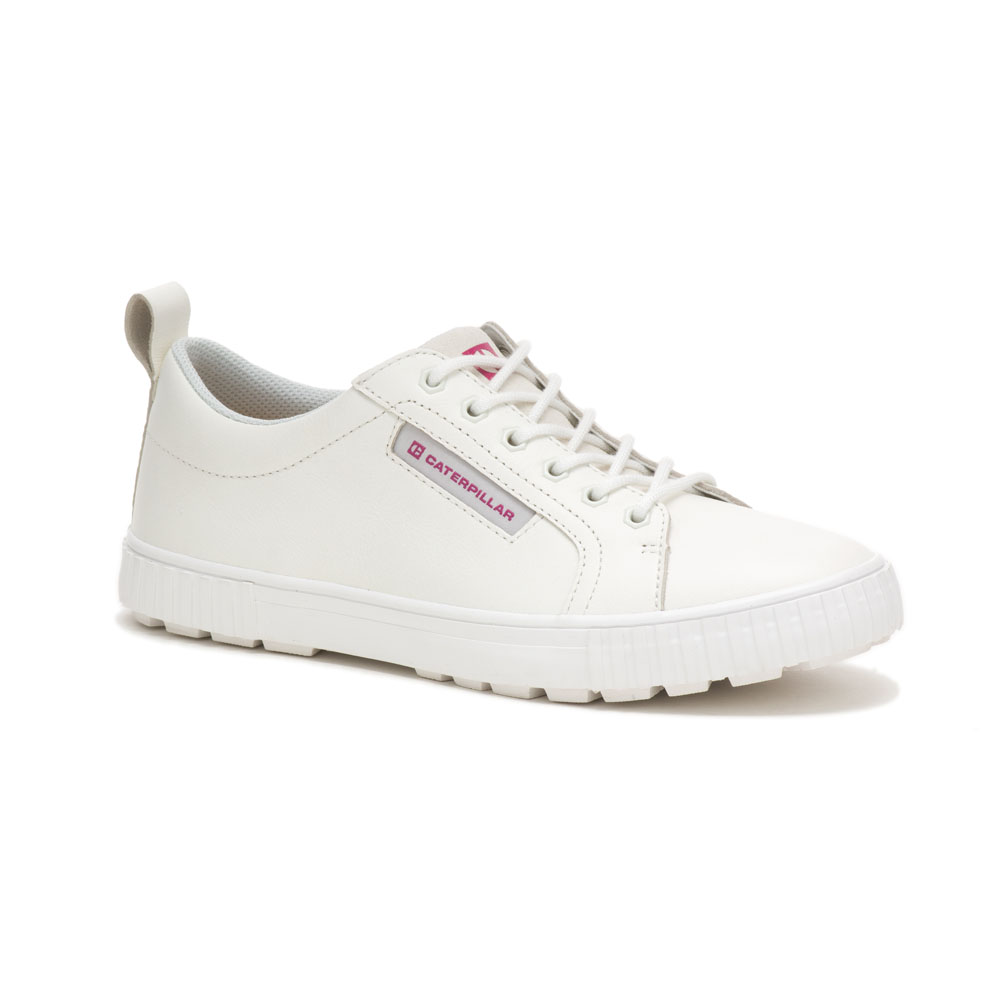 Caterpillar Steam Clouds Philippines - Womens Trainers - White 31298RIJV